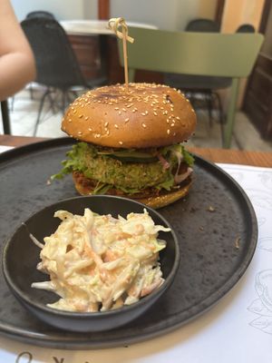 Buns n’ roses burger - fine but the weaker of the three dishes we triedd  at Barakokula in Split