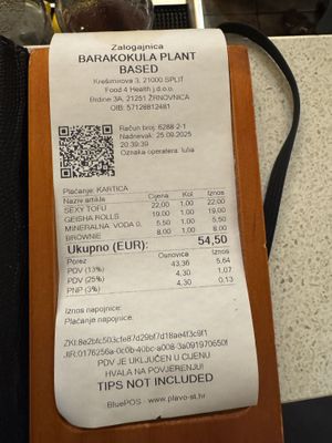   at Barakokula in Split