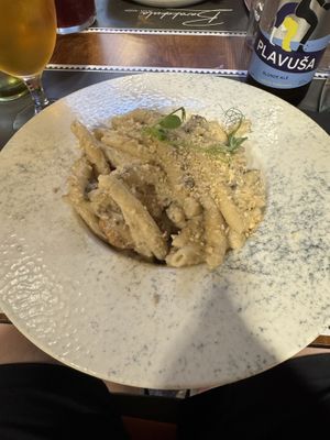 Truffle mushroom pasta  at Barakokula in Split