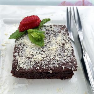 Brownie  at Natur Kitchen in Mallorca
