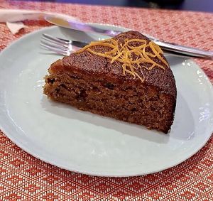 Vegan Carrot cake   at Natur Kitchen in Mallorca