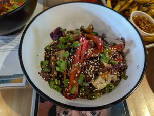 Japchae at Broad Leaf Brewery & Spirits in Kentwood