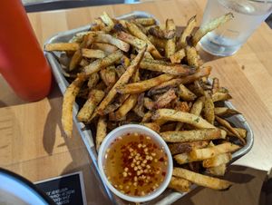Garlic dill fries at Broad Leaf Brewery & Spirits in Kentwood