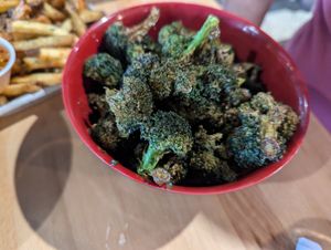 Korean broccoli at Broad Leaf Brewery & Spirits in Kentwood