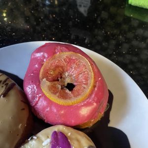 Vegan Pink Lemonade w/Lemon Slice Donut  at That Hausa Vegan in Richmond