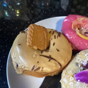 Vegan Coffee (Decaffeinated) Cookie Donut  at That Hausa Vegan in Richmond