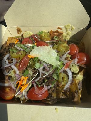 Pickled jalapeños, salsa, avocado salsa  #Veganuary at That Hausa Vegan in Richmond