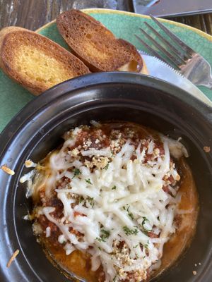 Penny’s meatballs with GF bread  at The Volstead by Unity in Philadelphia