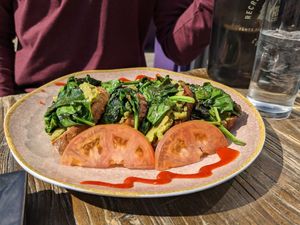Avocado toast at The Volstead by Unity in Philadelphia