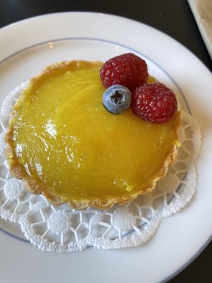 Lemon pie   at Julie's Cafe in Gothenburg