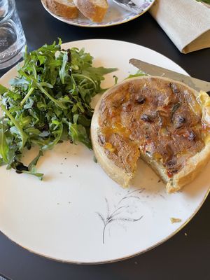 Quiche  at Julie's Cafe in Gothenburg