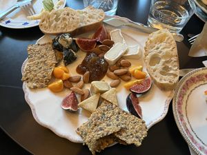 Cheese plate💗 at Julie's Cafe in Gothenburg