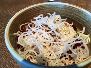 Lemon and yuzu mousse    at Yasuragi  in Saltsjo-boo