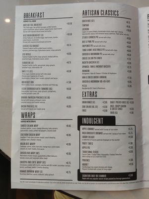 Again just a few vegan options at Busy Bee Cafe in Sliema