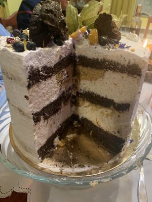 Tort cynamonowy   at VeganoManiak in Rzeszow