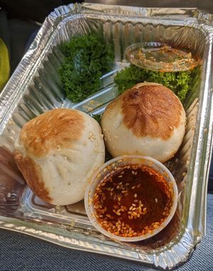 vegan beyond bao ($16.50) at Plant-Blossom in New York City