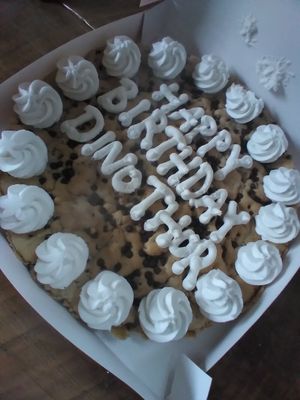 TASTY and perfect size at Taylor Chip Cookie Co in Lancaster