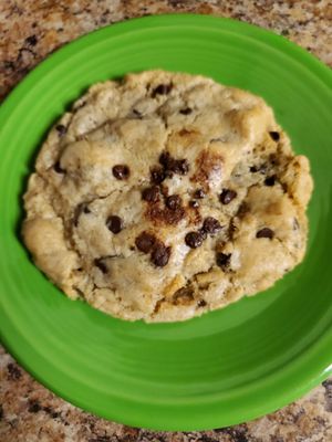Vegan chocolate chip cookie at Taylor Chip Cookie Co in Lancaster