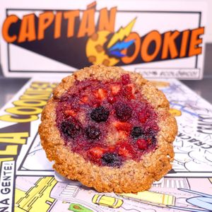 Forest Fruits Cookie! Vegan & 100% organic. at Capitán Cookie in Cadiz