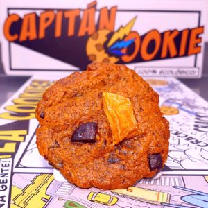 Mango + Chilli Cookie! Vegan & 100% organic. at Capitán Cookie in Cadiz