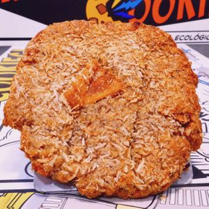 Coconut + Pineapple Cookie. Vegan & 100% organic. at Capitán Cookie in Cadiz