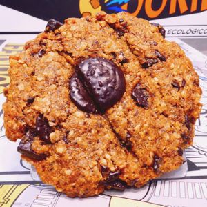 Chocolate Oat Cookie. Vegan & 100% organic. at Capitán Cookie in Cadiz