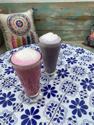 Speciality lattes!  at Zibâ Life in Teulada