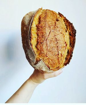 Sour dough bread  at Zibâ Life in Teulada
