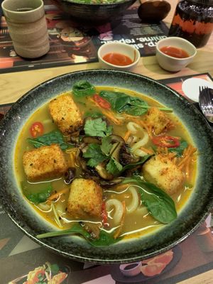 Kare Burosu Ramen  at Wagamama - 55th St in New York City