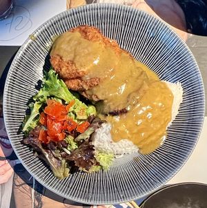 Yasai katsu curry  at Wagamama - 55th St in New York City