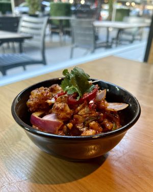 Bang bang cauliflower   at Wagamama - 55th St in New York City