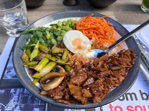 avant gard’n at Wagamama - 55th St in New York City