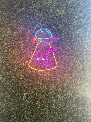 So cute! It really does honor cows - oat milk is default here!   at E Tea in Sacramento