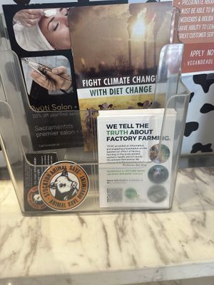 Flyers inside, this place is legit  at E Tea in Sacramento