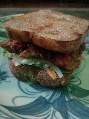 Tempe sandwich at The Hanoi Social Club in Hanoi