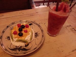 Vegan pavlova at The Hanoi Social Club in Hanoi