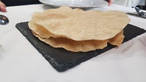 Poppadoms at Namaste Indian Restaurant & Kings Prosecco Lounge in South Shields