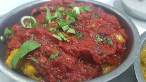 Rogan Josh (vg) at Namaste Indian Restaurant & Kings Prosecco Lounge in South Shields