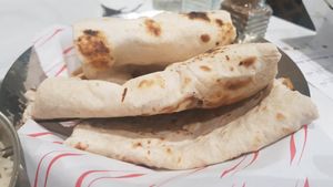 Chapatis at Namaste Indian Restaurant & Kings Prosecco Lounge in South Shields