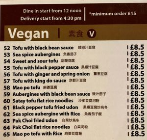 Can personally recommend plates 62 and 63 (so far…)  at Stir Fry CK  in Hove