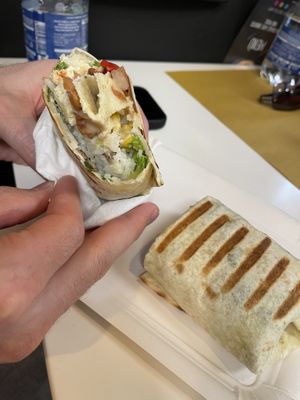 Tofu wrap  at Serotonina in Rome