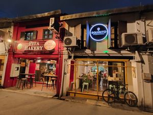 Street View, next to Pita Bakery at Squisito in Central Singapore
