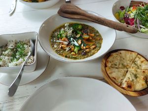 Caril de maçã at Quinta do Arneiro in Azueira