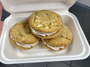 Vegan cookies!  at Plant Faced Coffee Shop in Hadleigh