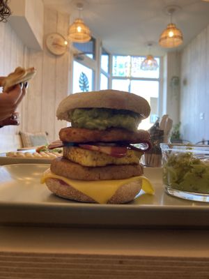 Breakfast babbbeess  at Plant Faced Coffee Shop in Hadleigh