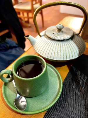 Black Tea (w/ dark cherry)  at Janpho in Yerevan