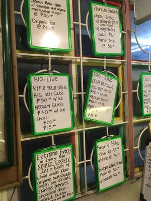 more drinks at Healthy U in Cebu