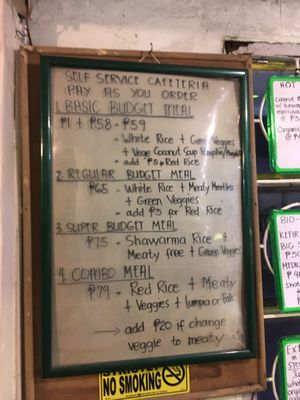 budget meals at Healthy U in Cebu