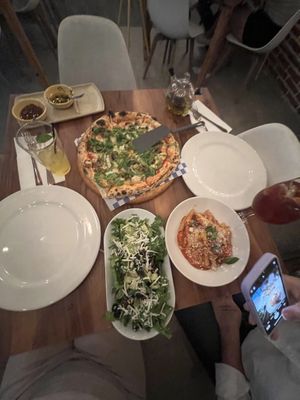 Mesa de comida   at Lazzaroni in San Andres Cholula