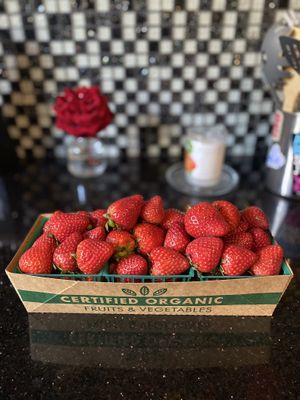 Strawberry Haul at Home 💕  at San Leandro Farmers' Market in San Leandro